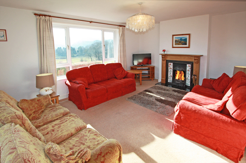 The sitting room at Derwent Lea